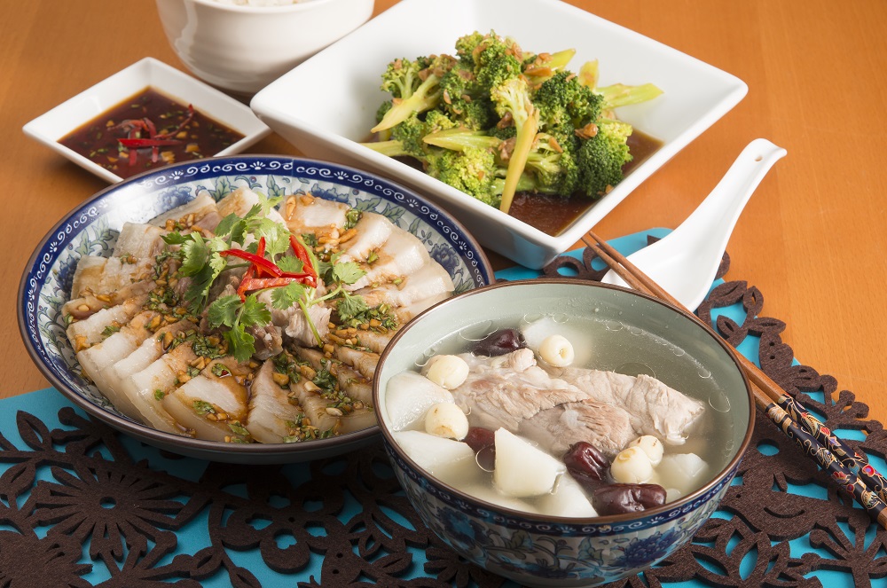 3 Dishes- Pork+Soup+Vege Recipes | Buffalo Cookware Malaysiaa